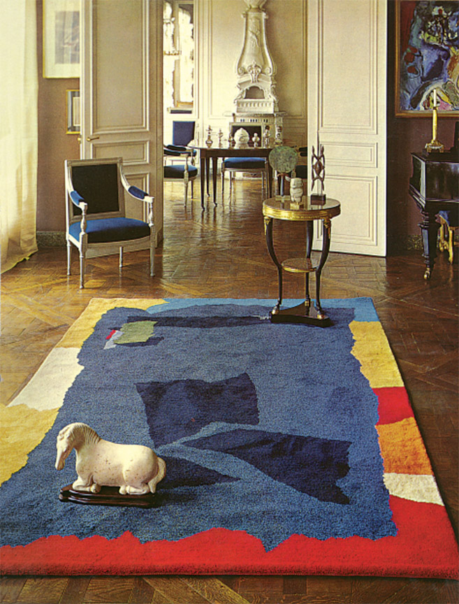 Samuel’s Paris living room