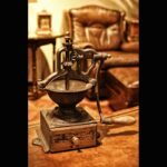 法國古董咖啡磨豆機