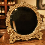 1900’s 法國天使鎏金桌鏡