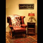 英國 Chesterfield 拉扣單椅沙發