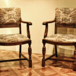 英國古董橡木椅